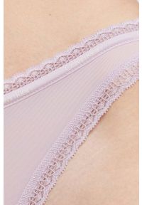 Calvin Klein Underwear stringi kolor fioletowy. Kolor: fioletowy #2