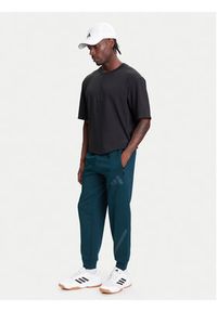 Adidas - adidas Spodnie dresowe Z.N.E. JW4724 Zielony Loose Fit. Kolor: zielony. Materiał: bawełna