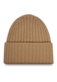 Weekend Max Mara Czapka Ritmo 2525576035 Brązowy. Kolor: brązowy. Materiał: wełna, materiał #6