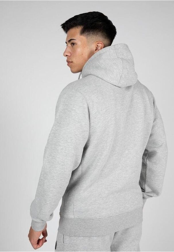 GORILLA WEAR - Kennewick Bluza z kapturem zapinana na suwak - Szary. Typ kołnierza: kaptur. Kolor: szary. Sport: fitness