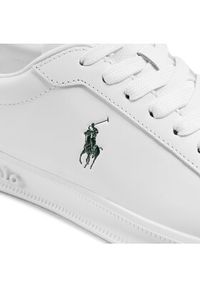 Polo Ralph Lauren Sneakersy Hrt Ct II 809829824004 Biały. Kolor: biały. Materiał: skóra #4
