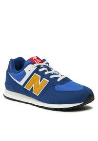 New Balance Sneakersy GC574HBG Granatowy. Kolor: niebieski. Materiał: materiał. Model: New Balance 574 #3