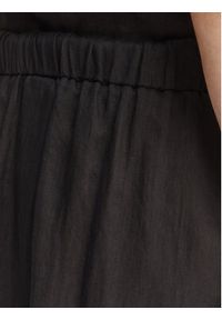 Marella Spódnica trapezowa Biada 2615101082 Czarny Regular Fit. Kolor: czarny. Materiał: len #4