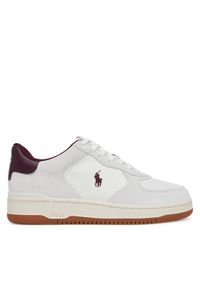 Polo Ralph Lauren Sneakersy 809971482003 Biały. Kolor: biały. Materiał: zamsz, skóra