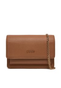 Liu Jo Torebka Ecs M Crossbody AF4161 E0087 Brązowy. Kolor: brązowy. Materiał: skórzane