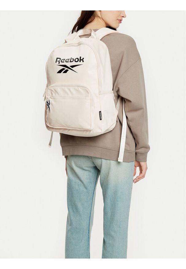 Reebok Plecak RBK-044-CCC-05 Écru. Kolor: kremowy. Materiał: poliester