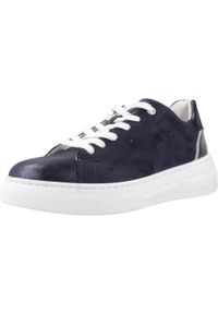 Geox - Buty GEOX D LJUBA Niebieski. Okazja: na co dzień. Kolor: niebieski. Materiał: syntetyk, tkanina #1