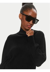 Pinko Sweter Polipo 101928 A16Z Czarny Regular Fit. Kolor: czarny. Materiał: bawełna #4