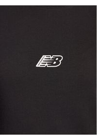 New Balance T-Shirt Essentials WT23515 Czarny Athletic Fit. Kolor: czarny. Materiał: bawełna #2