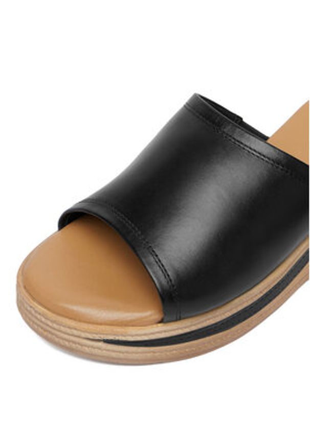Lasocki Klapki CEO-WI16-3292-02 Czarny. Kolor: czarny. Materiał: skóra