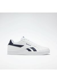 Buty do chodzenia męskie Reebok Royal Glide. Kolor: biały, wielokolorowy, niebieski. Materiał: materiał, guma, syntetyk. Model: Reebok Royal. Sport: turystyka piesza