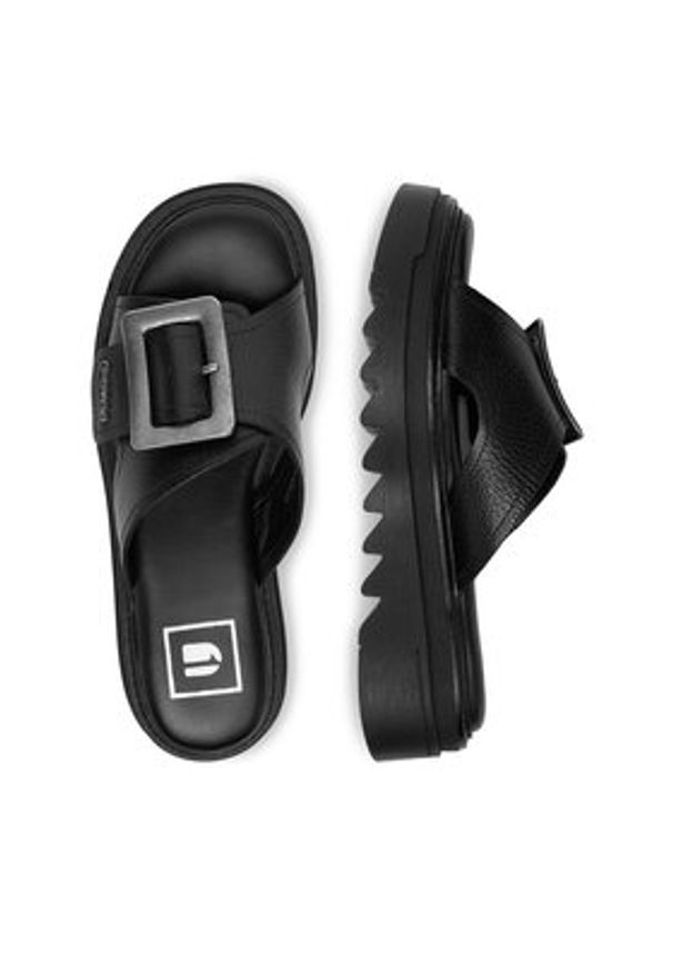 G-Star RAW - G-Star Raw Klapki CEO-WB-TAMMY-25 Czarny. Kolor: czarny. Materiał: skóra