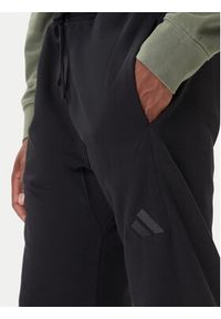Adidas - adidas Spodnie dresowe ALL SZN Fleece IX1246 Czarny Tapered Leg. Kolor: czarny. Materiał: bawełna #5