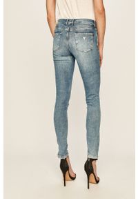 Guess Jeans - Jeansy. Kolor: niebieski. Materiał: bawełna, jeans, denim, elastan, poliester #2