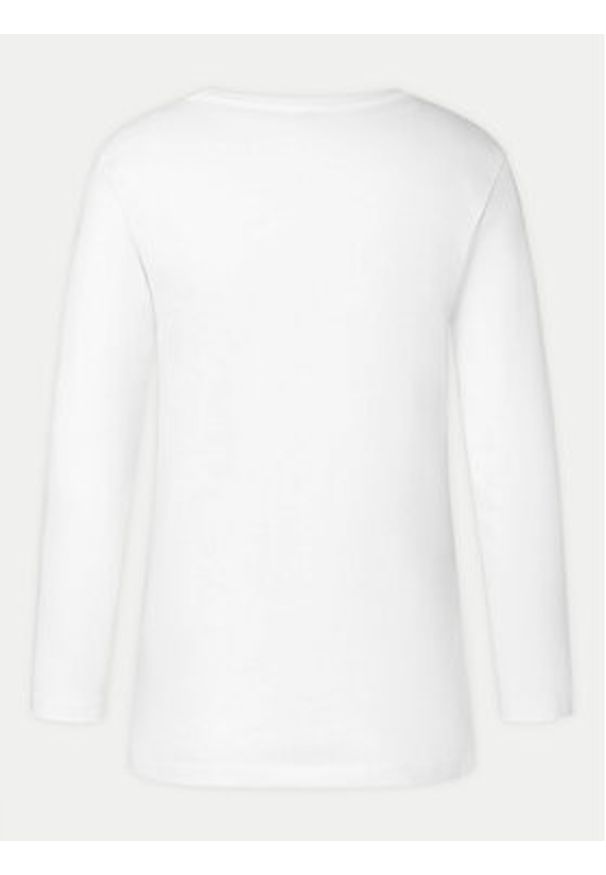 JOOP! Bluzka 58 JW244JE419-V 30044869 Biały Slim Fit. Kolor: biały. Materiał: bawełna