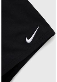 Nike Kids Kąpielówki dziecięce kolor czarny. Kolor: czarny. Materiał: materiał, dzianina #2