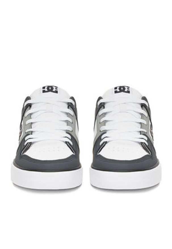 DC Shoes Sneakersy EO-PURE DC01782027 Szary. Kolor: szary. Materiał: nubuk, skóra