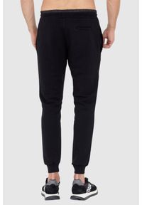 Philipp Plein - PHILIPP PLEIN Czarne spodnie dresowe męskie hexagon, Rozmiar L. Kolor: czarny. Materiał: dresówka. Sport: bieganie #2