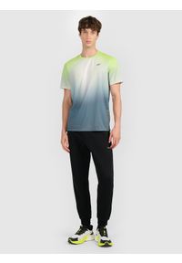 4f - 4F Koszulka szybkoschnąca z nadrukiem męska 4F x Robert Lewandowski - szara XL. Kolor: szary. Materiał: materiał. Wzór: nadruk. Sport: fitness #2