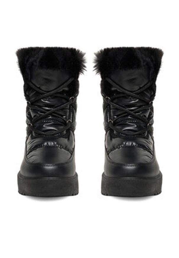 DeeZee Śniegowce HY002-1 Czarny. Kolor: czarny. Materiał: syntetyk, materiał