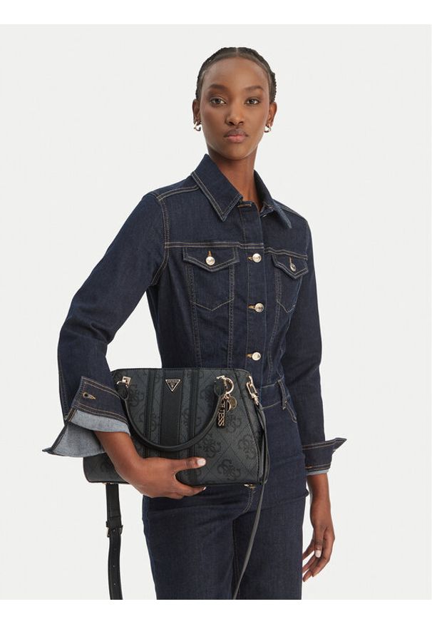 Guess Torebka HWSS96 72070 Szary. Kolor: szary. Materiał: skórzane