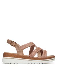 Clara Barson Sandały WS2506-09 Różowy. Kolor: różowy. Materiał: materiał