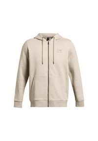 Bluza z kapturem z pełnym zamkiem błyskawicznym Under Armour Icon Fleece. Typ kołnierza: kaptur. Kolor: brązowy, beżowy, wielokolorowy. Sport: fitness #1