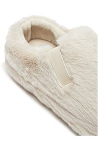 Calvin Klein Jeans Kapcie Home Anke Slipper Wn Fur YW0YW01596 Écru. Materiał: materiał