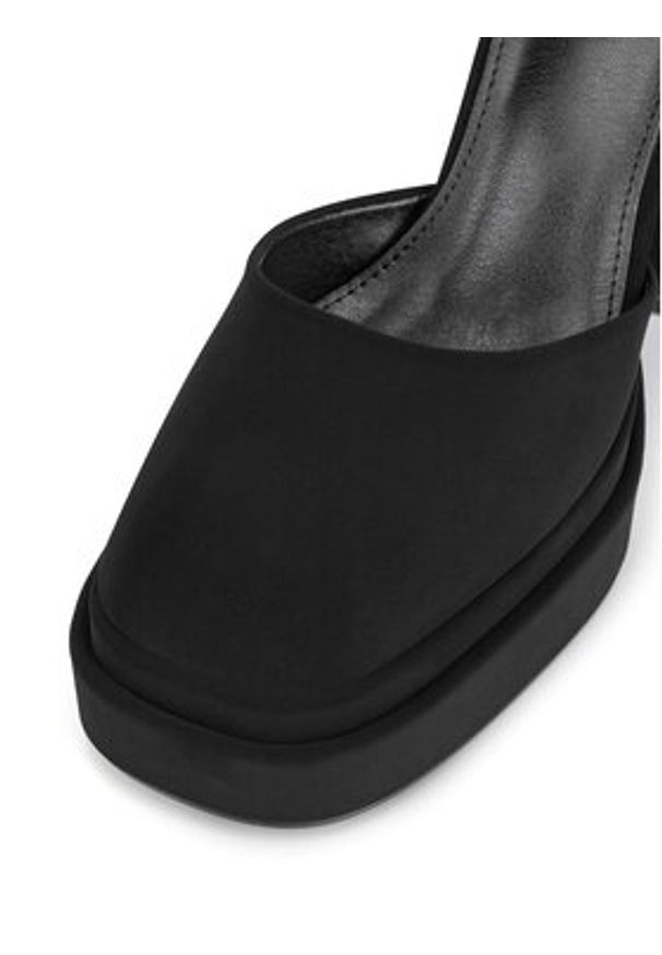 DeeZee Czółenka LW85478-6 Czarny. Kolor: czarny. Materiał: materiał, syntetyk