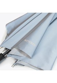 Wittchen - Parasol manualny odblaskowy szary. Kolor: szary. Materiał: materiał, poliester, włókno #2