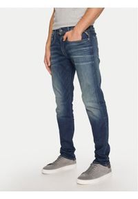 Replay Jeansy M914E .000.661 604 Granatowy Slim Fit. Kolor: niebieski