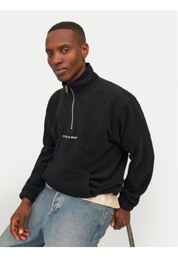 Jack & Jones Polar Vesterbro 12262981 Czarny Relaxed Fit. Kolor: czarny. Materiał: syntetyk