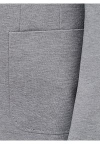 Pako Lorente - PAKO LORENTE - Jasnoszara marynarka z dzianiny. Kolor: szary. Materiał: dzianina. Sezon: wiosna #4