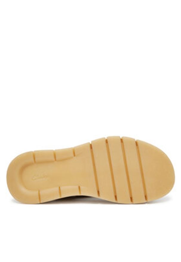 Clarks Sandały Tuscan Strap 26181475 Beżowy. Kolor: beżowy. Materiał: skóra