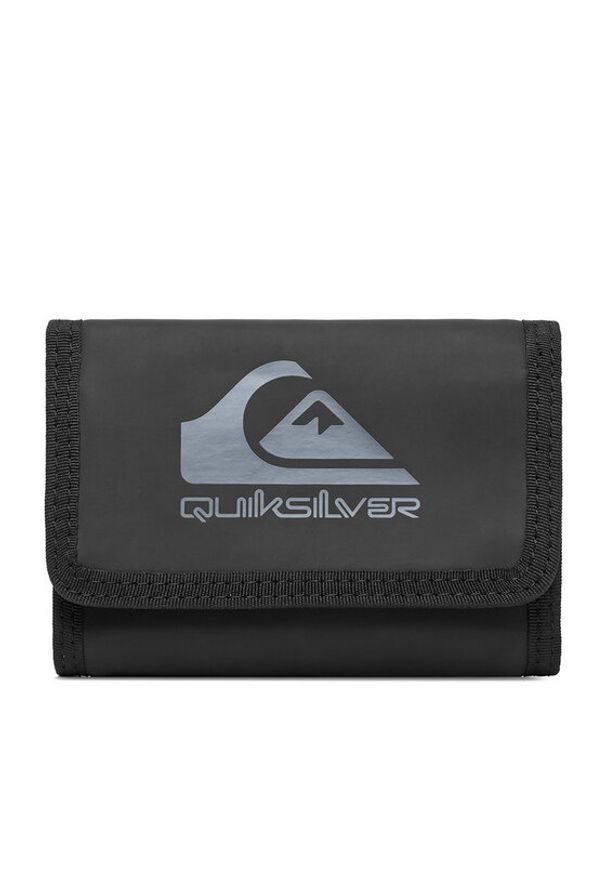 Quiksilver Portfel WBEO-QS-W1-001-SS26 Czarny. Kolor: czarny. Materiał: materiał