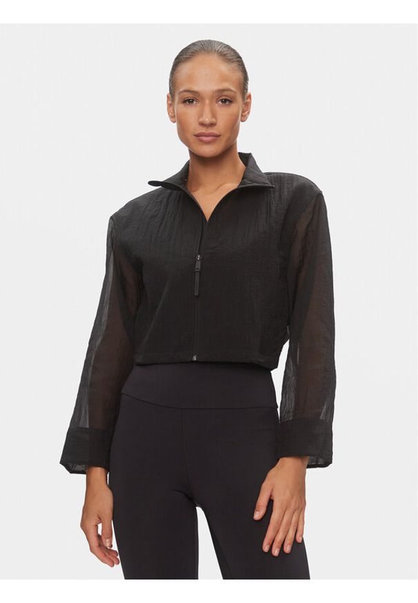 Calvin Klein Performance Wiatrówka 00GWS4O516 Czarny Relaxed Fit. Kolor: czarny. Materiał: syntetyk