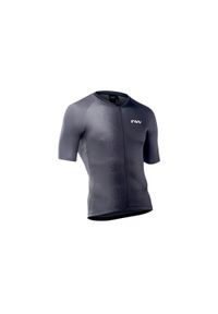 Koszulka rowerowa NORTHWAVE BLADE Jersey czarno szara. Kolor: wielokolorowy, czarny, szary. Materiał: jersey