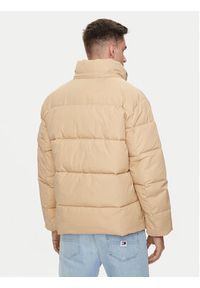 Tommy Jeans Kurtka zimowa Essential DM0DM18487 Beżowy Regular Fit. Kolor: beżowy. Materiał: syntetyk. Sezon: zima #5
