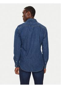 Guess Koszula jeansowa M4YH02 D3PF6 Granatowy Classic Fit. Kolor: niebieski. Materiał: bawełna, jeans #5