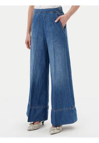 Pinko - PINKO Jeansy New Paolina 104823 A2GQ Niebieski Wide Leg. Kolor: niebieski