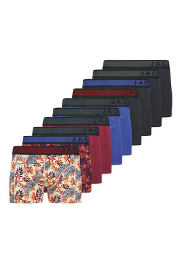 Jack & Jones Komplet bokserek Landon 12283396 Kolorowy. Materiał: bawełna. Wzór: kolorowy