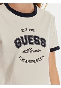 Guess T-Shirt V4BI08 K8FQ4 Biały Boxy Fit. Kolor: biały. Materiał: bawełna #3