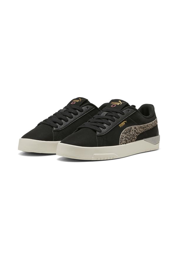 Puma - Damskie sneakersy Jada Classic Animal Flair PUMA Black Gold Team Regal Red. Okazja: na co dzień. Kolor: czerwony, wielokolorowy, żółty, czarny
