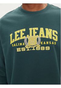 Lee Bluza Varsity 112349109 Zielony Regular Fit. Kolor: zielony. Materiał: bawełna