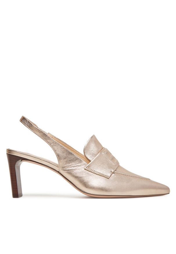 HÖGL Sandały Gwen 9-106821 Złoty. Kolor: złoty. Materiał: skóra