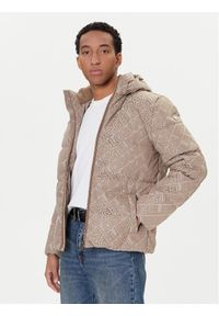 Guess Kurtka zimowa M5BL2D W2752 Beżowy Regular Fit. Kolor: beżowy. Materiał: syntetyk. Sezon: zima