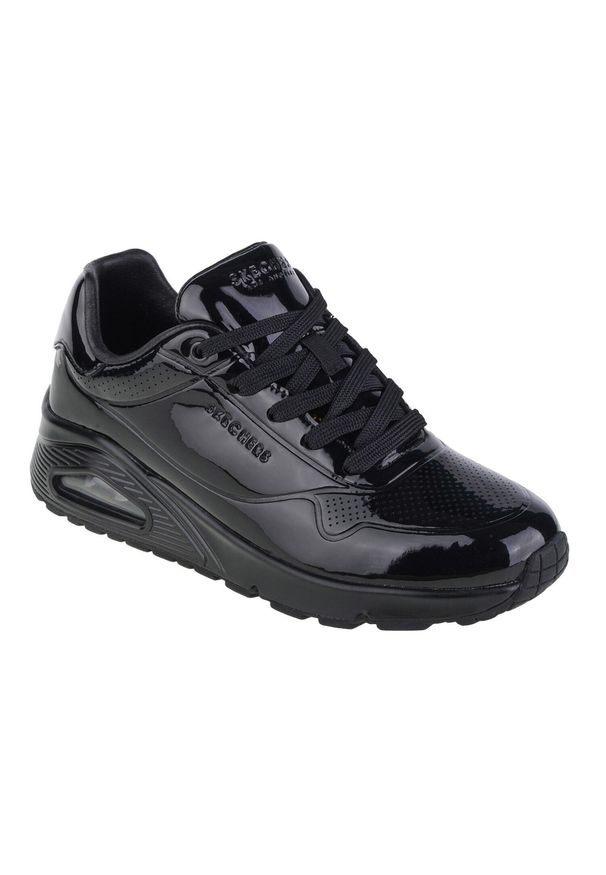 skechers - Buty sportowe Sneakersy damskie, Uno-Shiny One. Kolor: czarny. Sport: turystyka piesza