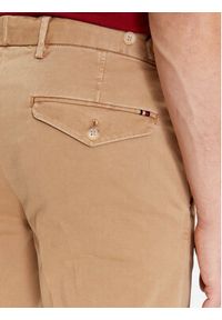 TOMMY HILFIGER - Tommy Hilfiger Spodnie materiałowe Hampton MW0MW32568 Beżowy Slim Fit. Kolor: beżowy. Materiał: bawełna #6