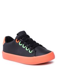 Reima Sneakersy Peace Low-Top 5400073A Czarny. Kolor: czarny. Materiał: skóra