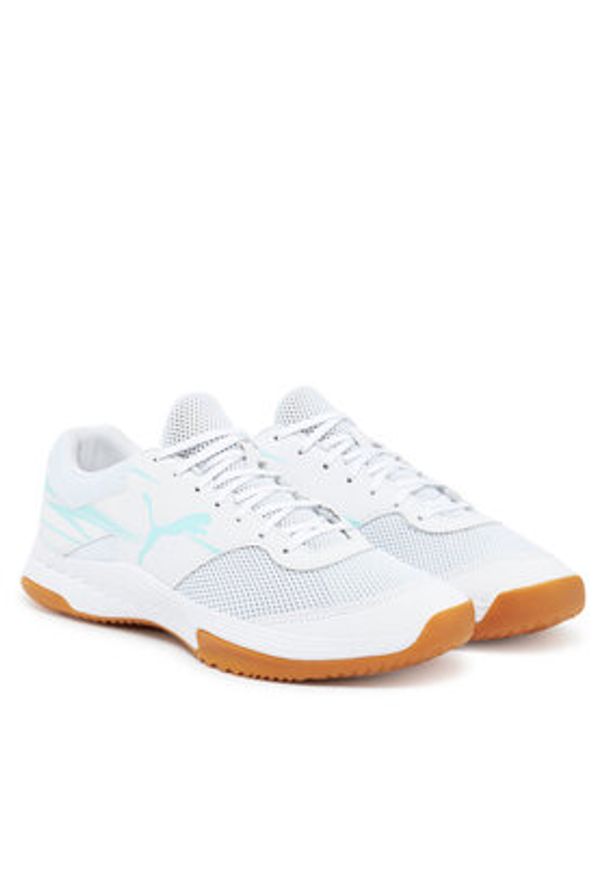 Puma Buty halowe Varion II 107341 10 Biały. Kolor: biały. Materiał: skóra